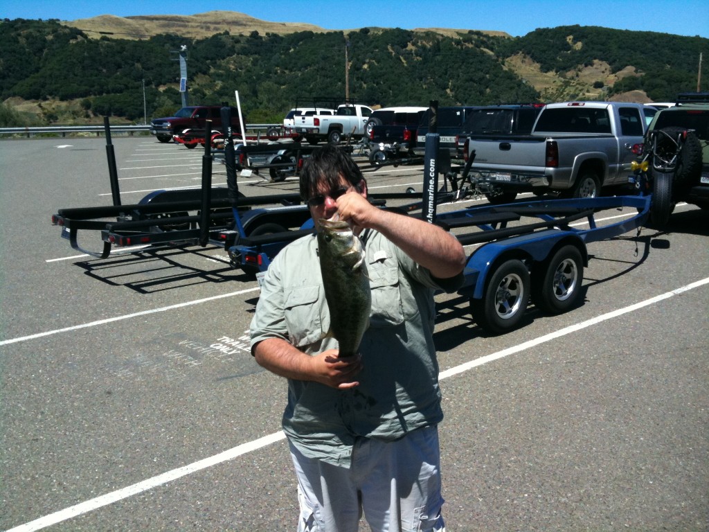 Greg and the 5.26lb large mouth 